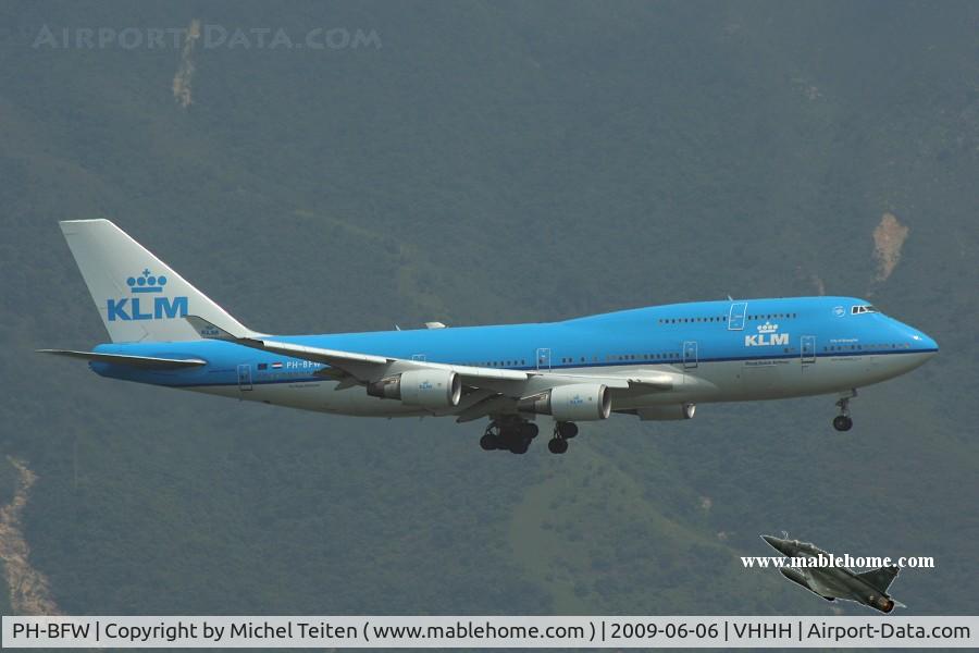 PH-BFW, 2000 Boeing 747-406BC C/N 30454, KLM