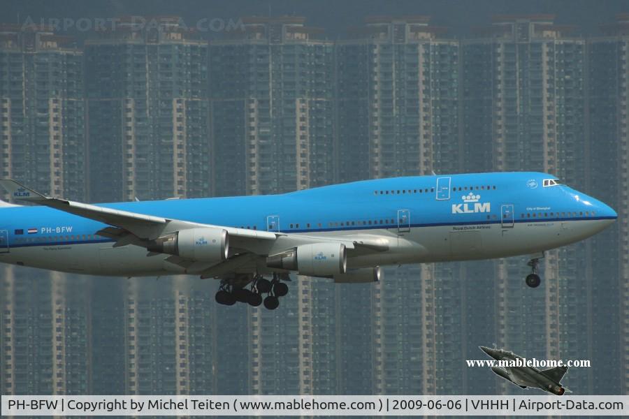 PH-BFW, 2000 Boeing 747-406BC C/N 30454, KLM