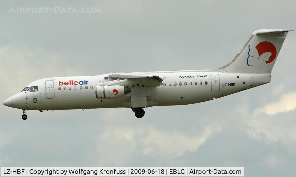 LZ-HBF, 1990 British Aerospace BAe.146-300 C/N E3146, Belleair