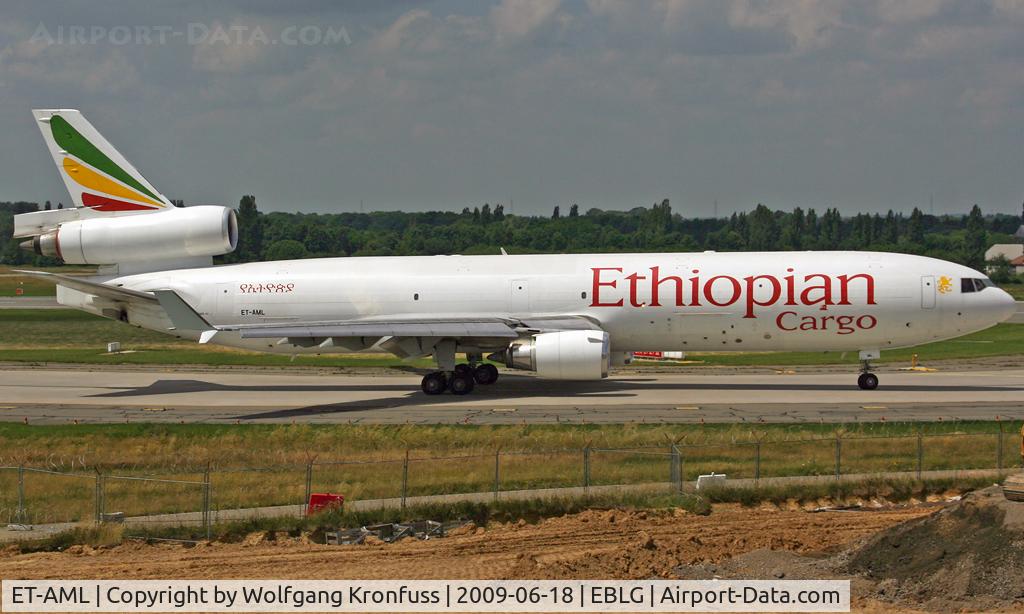 ET-AML, 1997 McDonnell Douglas MD-11F C/N 48758, nice african freighter