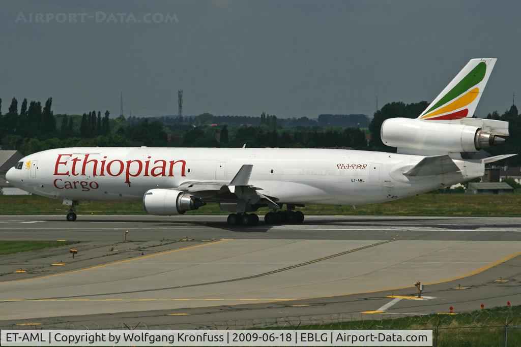ET-AML, 1997 McDonnell Douglas MD-11F C/N 48758, nice african freighter