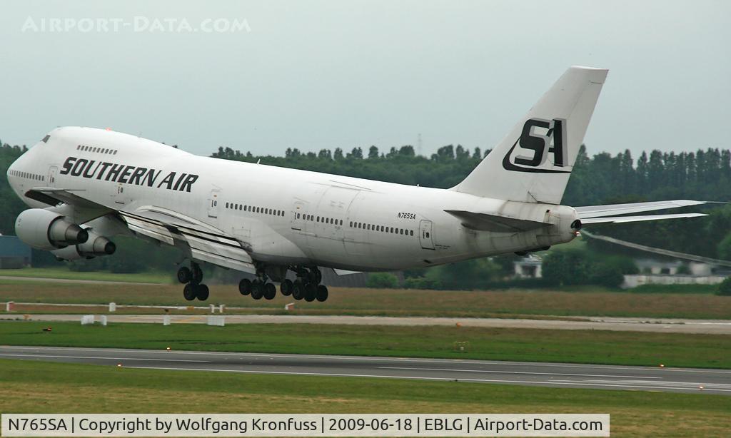 N765SA, 1980 Boeing 747-2F6B C/N 21833, approaching LGG
