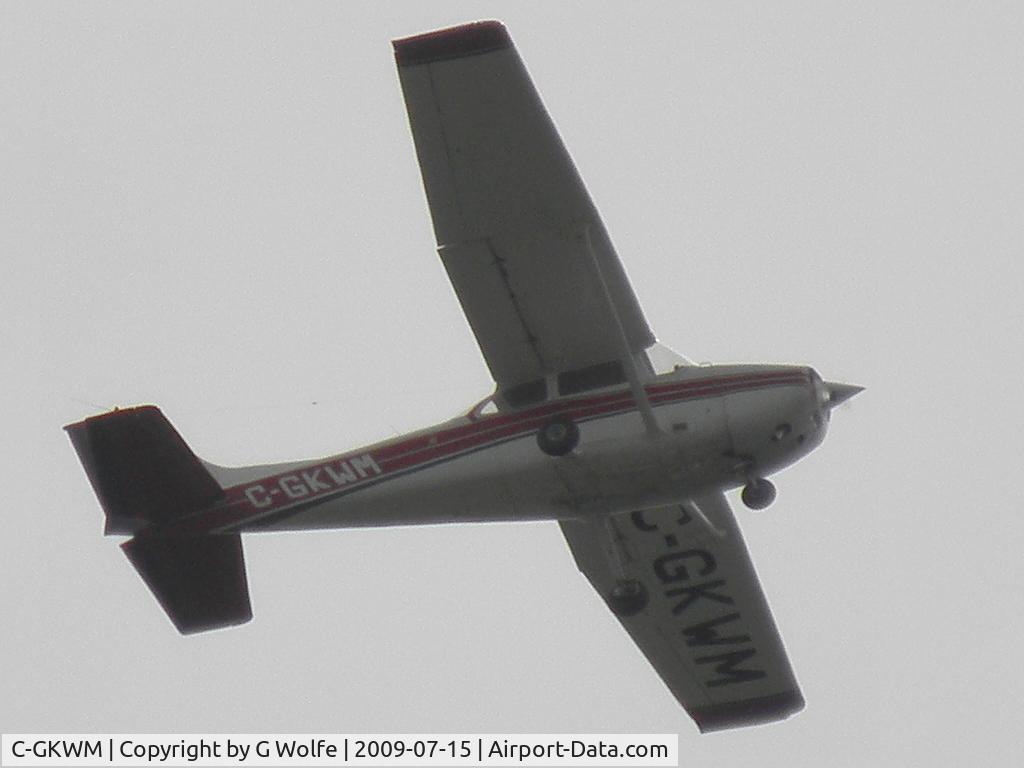 C-GKWM, 1976 Cessna 172N C/N 17268434, Snapped over Toronto Zoo