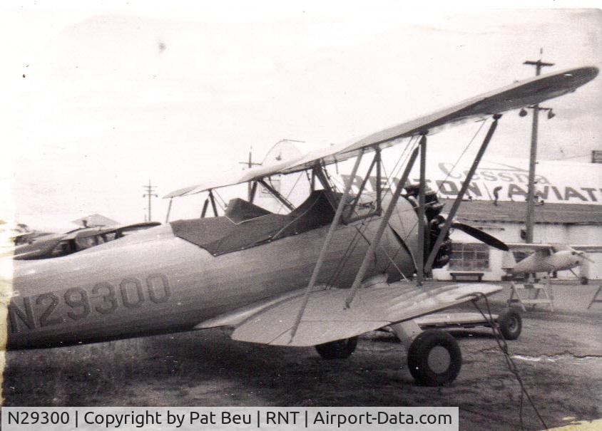 N29300, 1940 Waco UPF-7 C/N 5327, Renton Aviation, Renton, Waashington