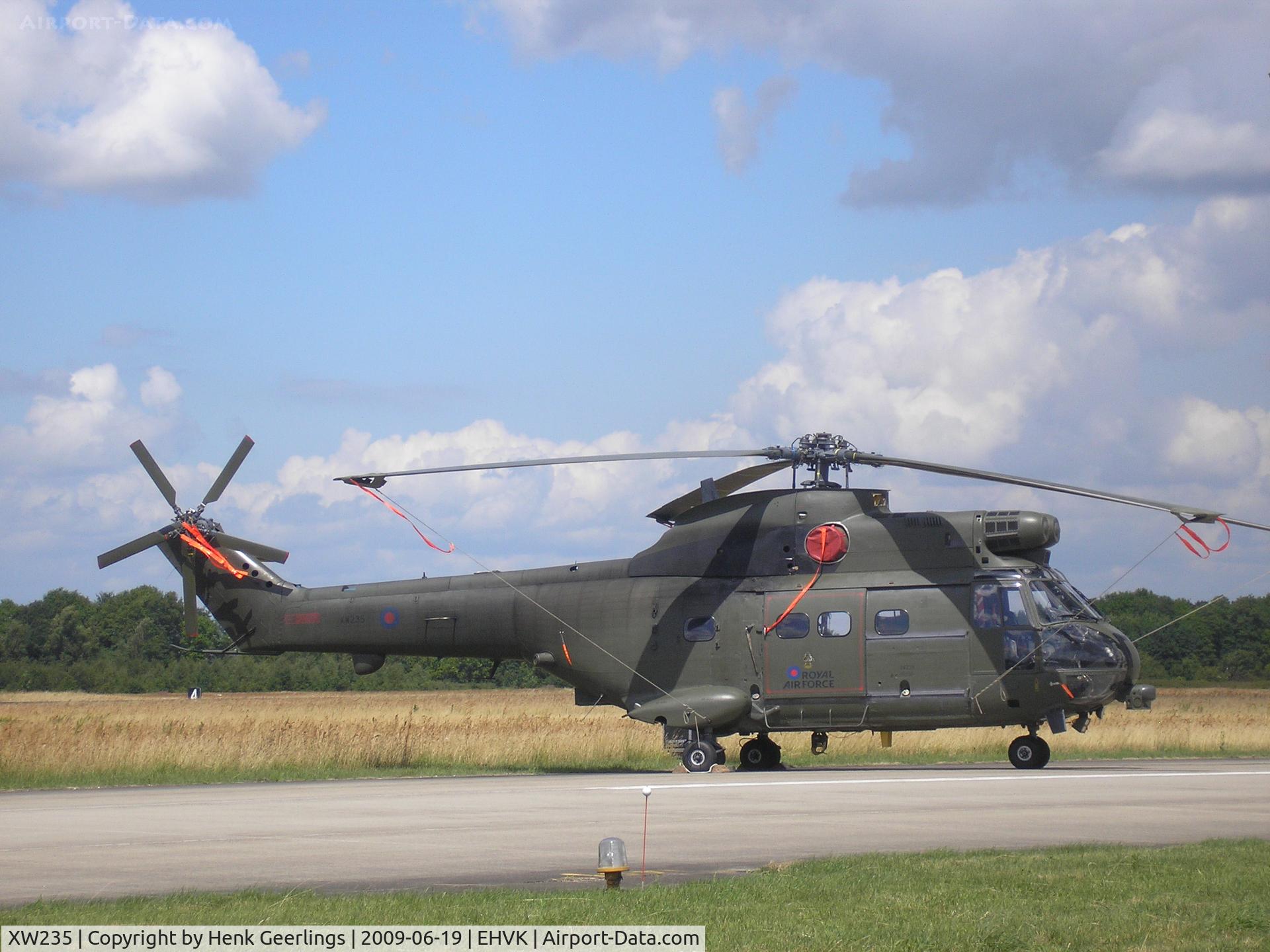 XW235, 1972 Westland Puma HC.1 C/N 1213, Dutch AF Openday , Volkel AFB