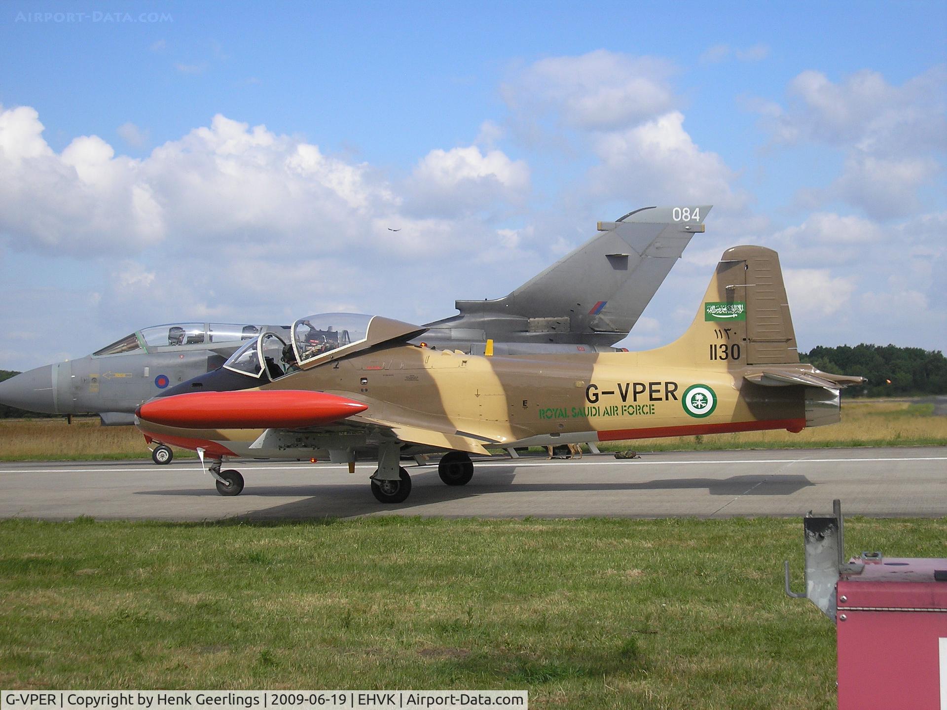 G-VPER, 1976 BAC 167 Strikemaster Mk.80A C/N EEP/JP/4096, Dutch AF Openday , Volkel AFB