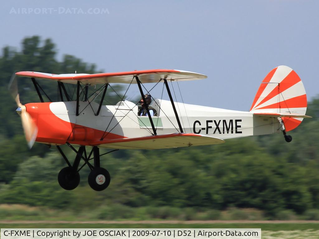 C-FXME, 2007 Stampe-Vertongen SV-4C C/N 633, Flying at D52