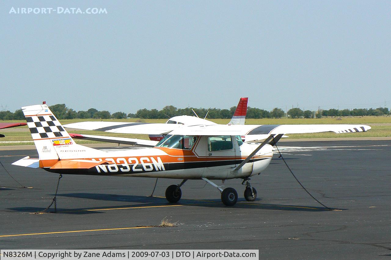 N8326M, 1969 Cessna A150K Aerobat C/N A15000026, At Denton Municipal