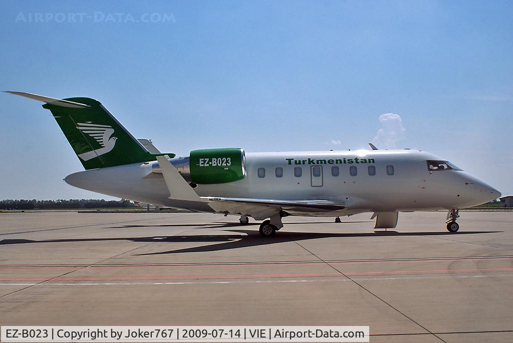 EZ-B023, 2008 Bombardier Challenger 605 (CL-600-2B16) C/N 5750, Turkmenistan Airlines Canadair CL-600-2B16 Challenger 605