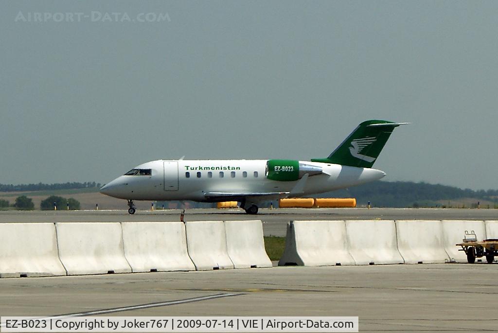 EZ-B023, 2008 Bombardier Challenger 605 (CL-600-2B16) C/N 5750, Turkmenistan Airlines Canadair CL-600-2B16 Challenger 605