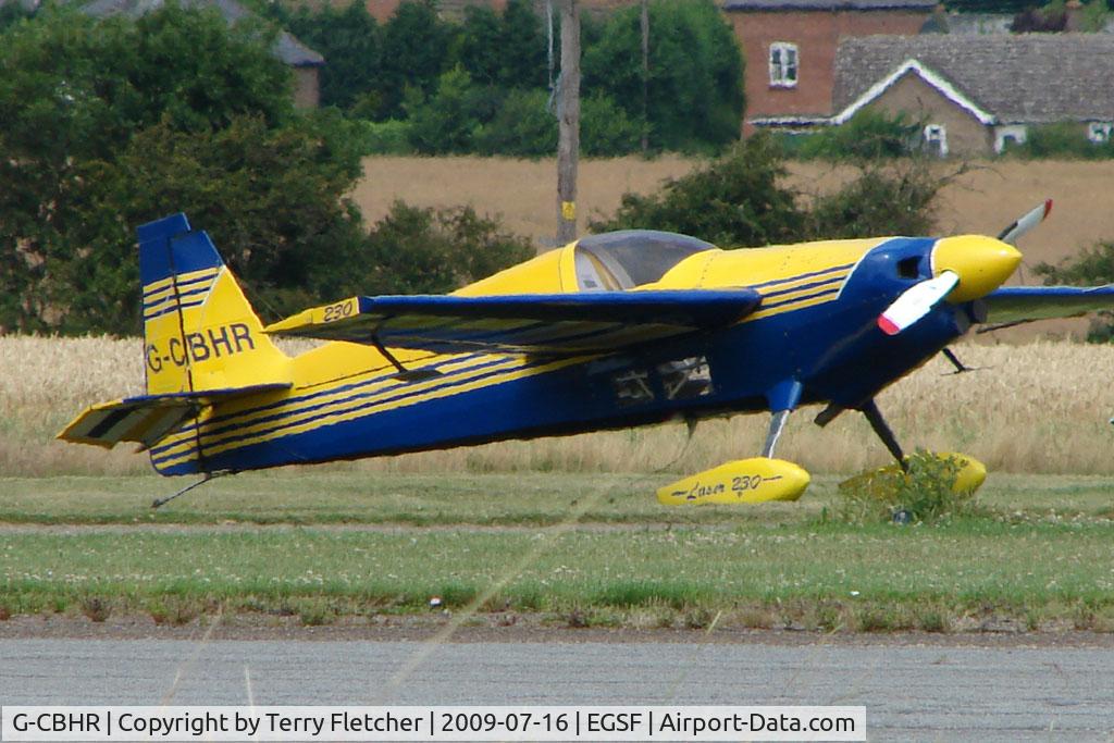 G-CBHR, 1993 Stephens Akro Laser Z200 C/N Q056, Laser Z200 competing in the 2009 Mazda Aerobatic Championships held at Peterborough Conington