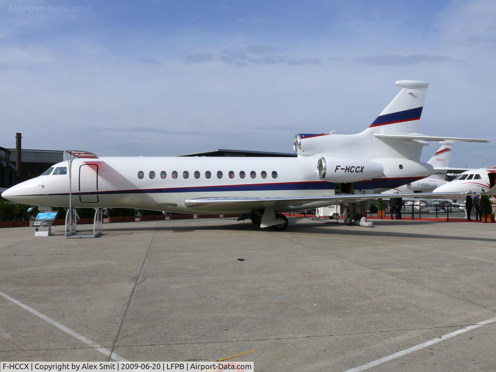F-HCCX, 2009 Dassault Falcon 7X C/N 42, Dassault Falcon 7X F-HCCX Dassault Aviation