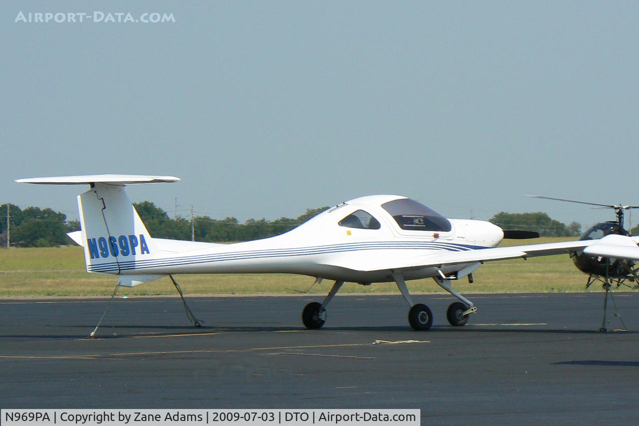 N969PA, 2003 Diamond DA-20C-1 Eclipse C/N C0241, At Denton Municipal