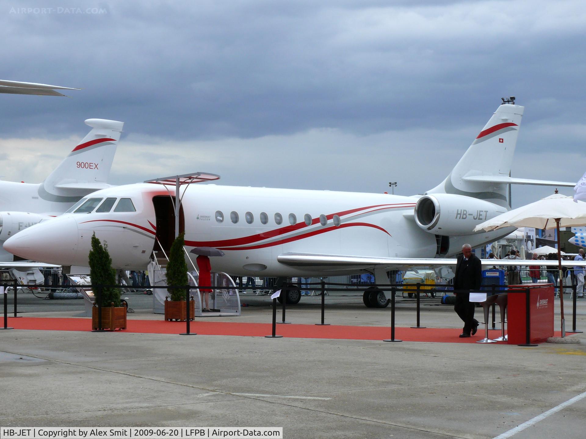 HB-JET, 2008 Dassault Falcon 2000EX EASy C/N 154, Dassault Falcon 2000EX HB-JET Dasnair