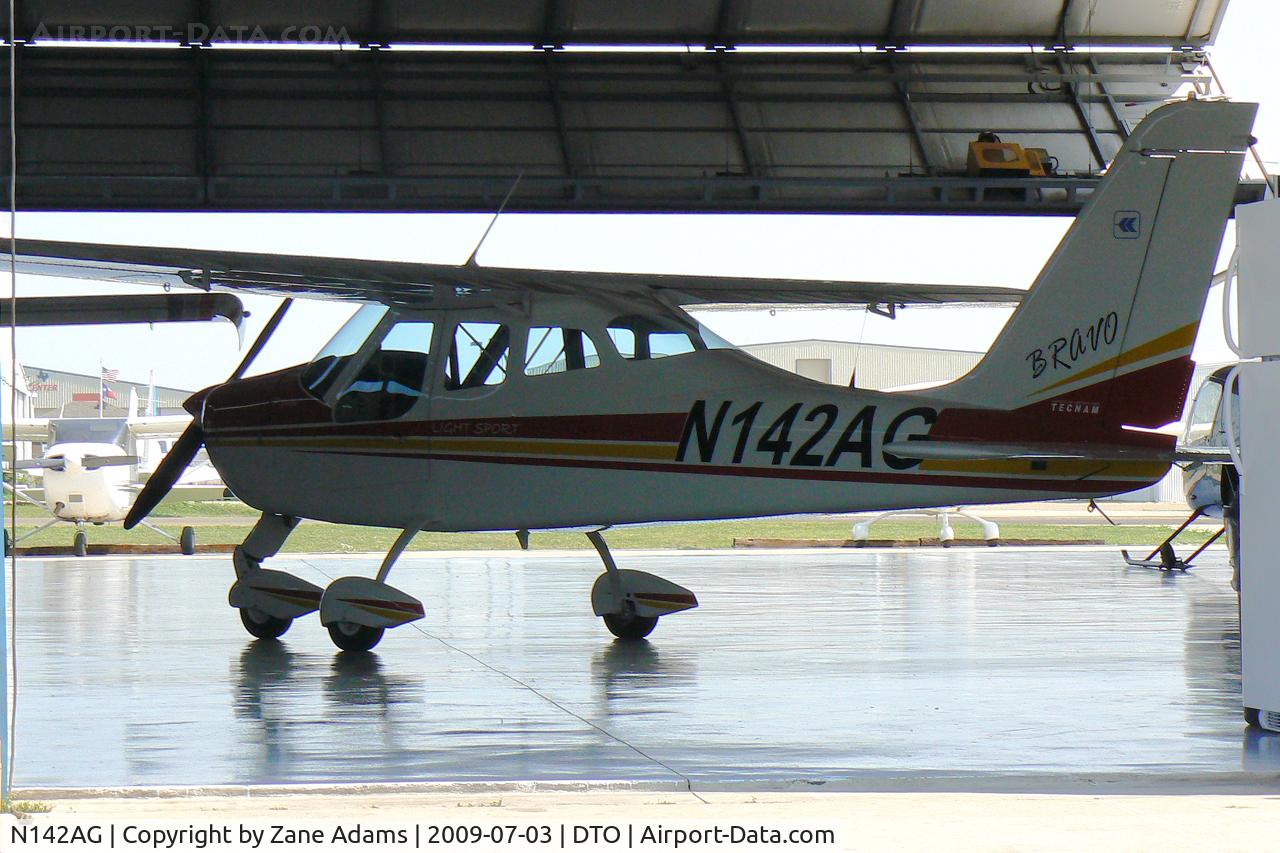N142AG, 2007 Tecnam P-2004 Bravo C/N 108, At Denton Municipal