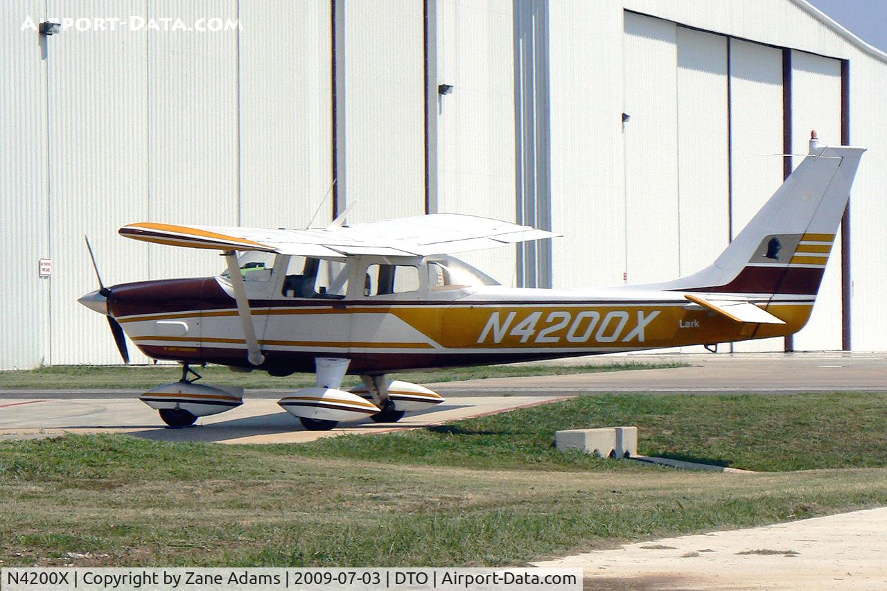 N4200X, 1971 Aero Commander 100-180 Lark Commander C/N 5200, Rare Aero Commander 100 at Denton Municipal