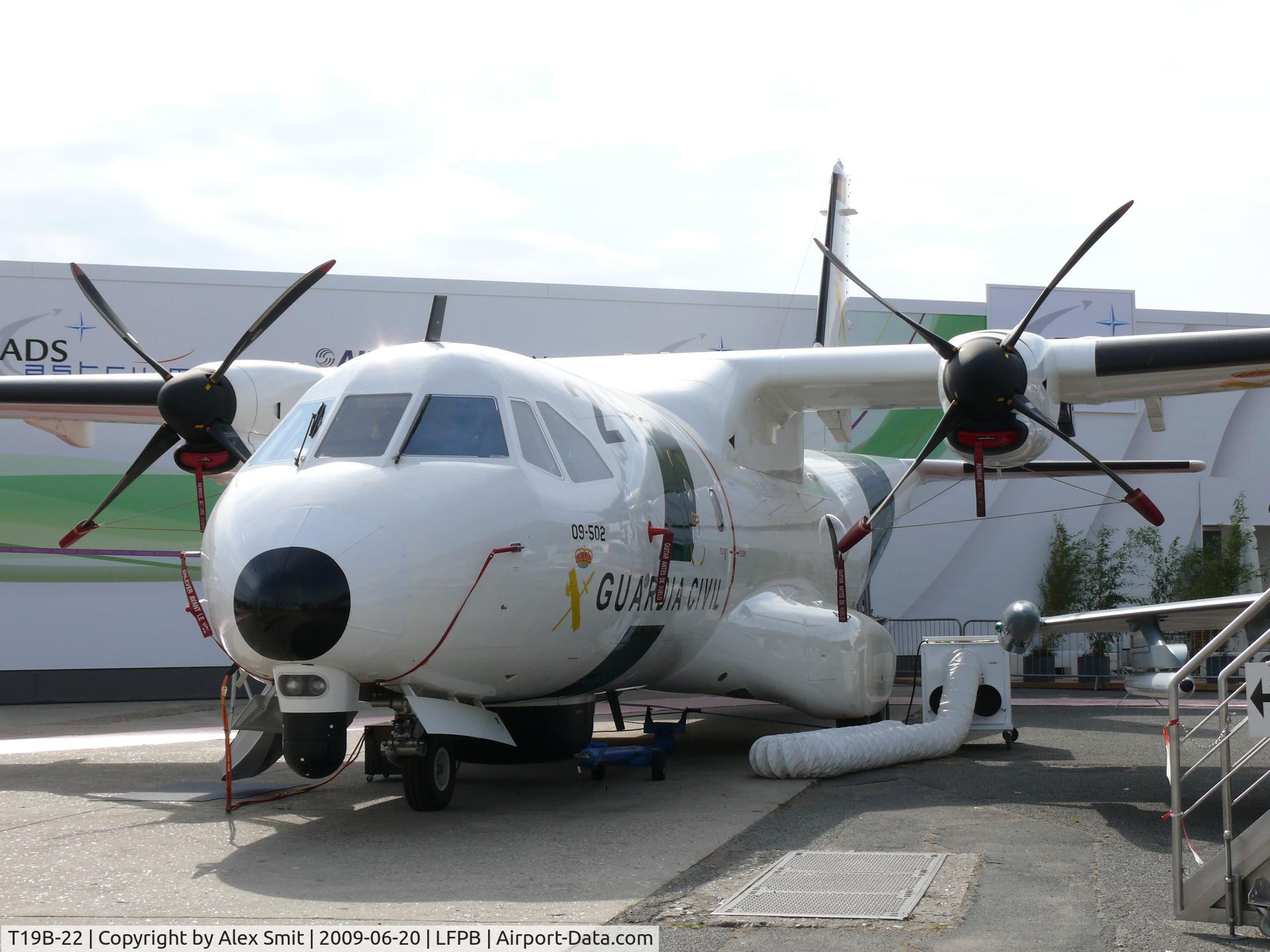 T19B-22, CASA CN-235 MPA Persuader C/N C181, CASA CN235M-300 T.19B-22/09-502 Spanish Guardia Civil