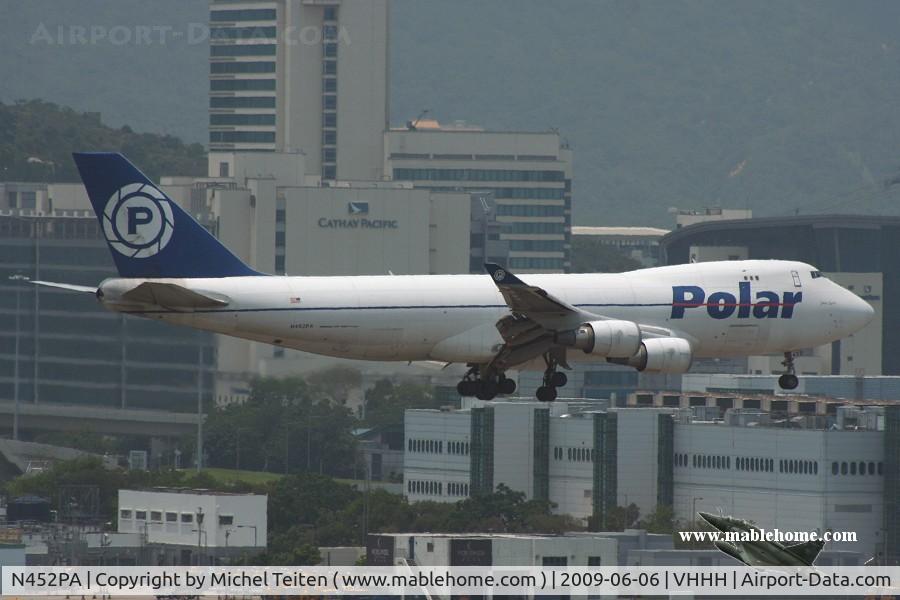 N452PA, 2000 Boeing 747-46NF C/N 30810, Polar air Cargo