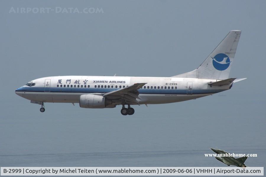 B-2999, 1998 Boeing 737-75C C/N 29084, Xiamen Airlines