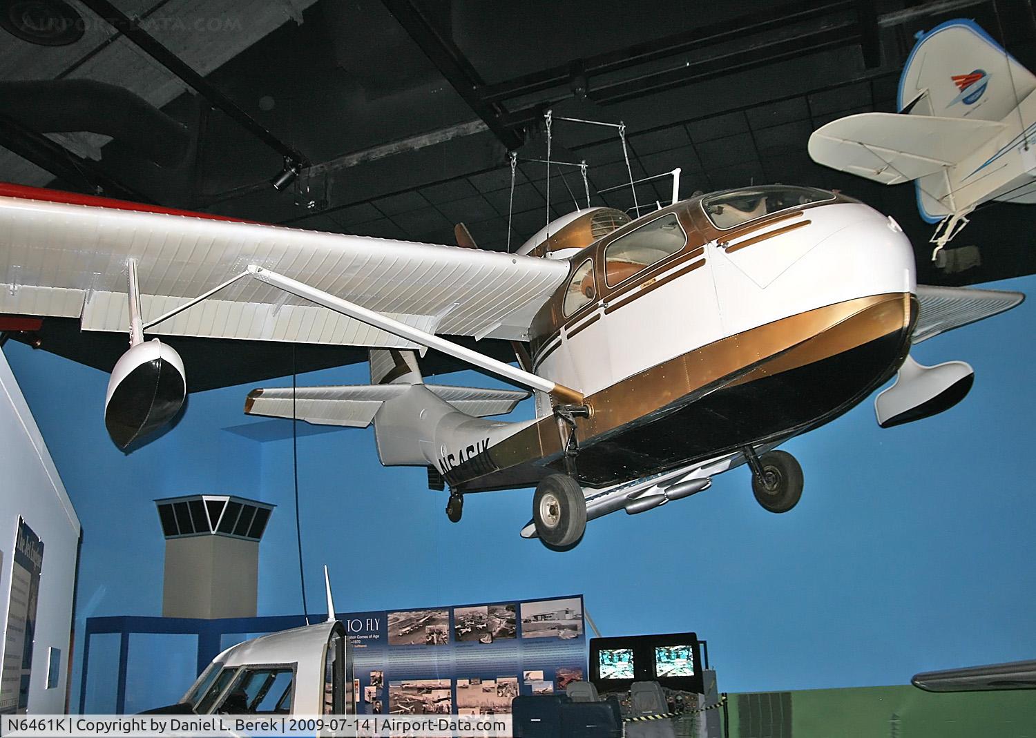 N6461K, Republic RC-3 Seabee C/N 712, This lovely Seabee is one of many aircraft on display at this museum celebrating its Long Island heritage.