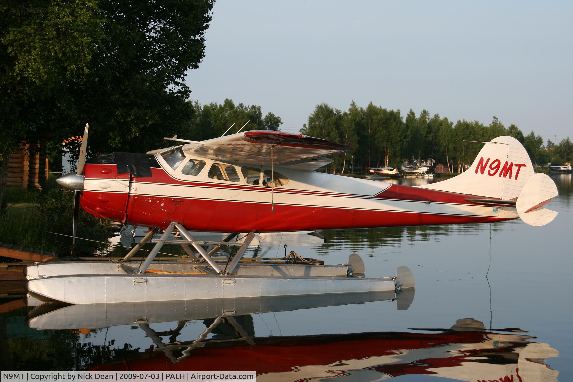 N9MT, 1949 Cessna 195 C/N 7394, PALH