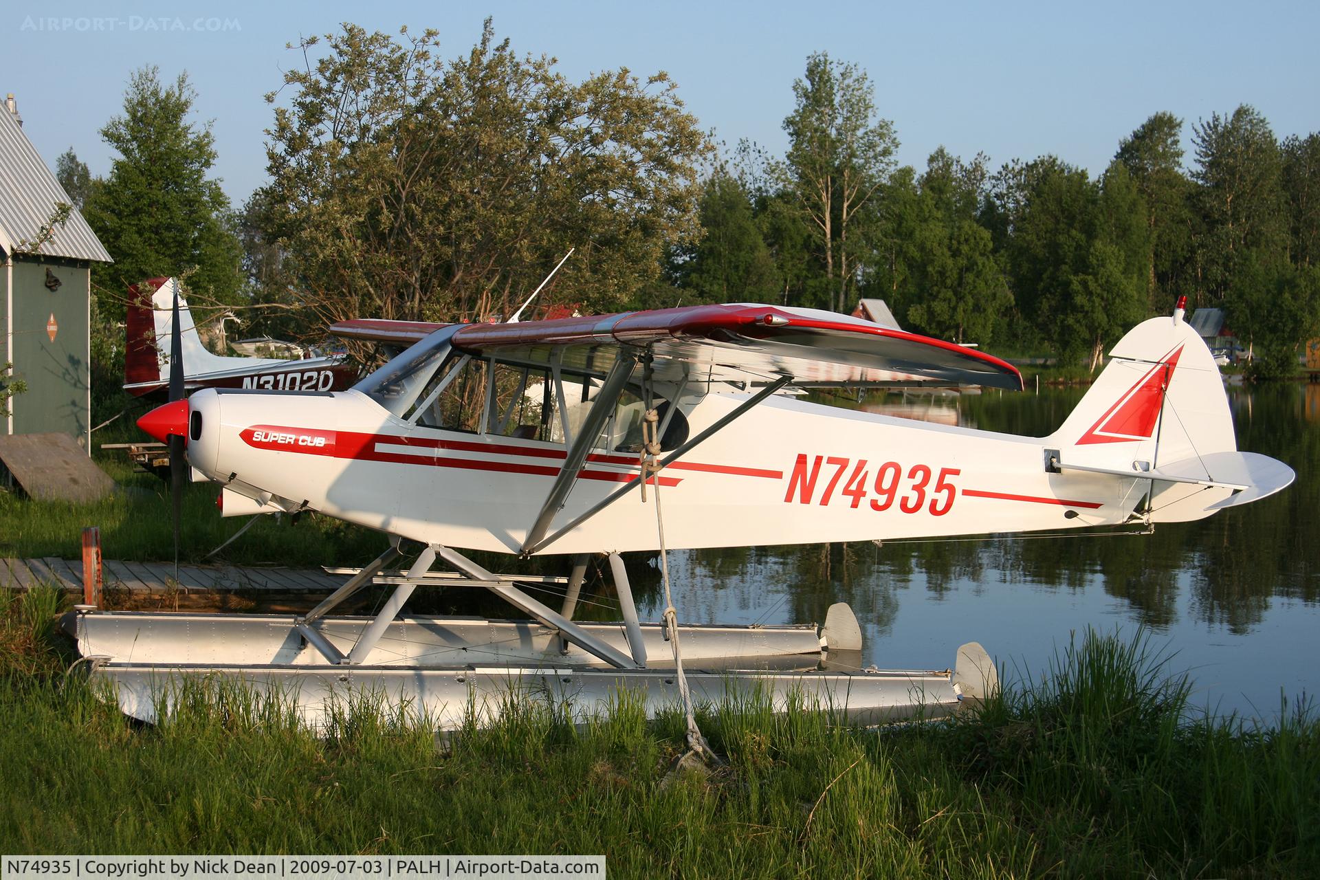 N74935, 1975 Piper PA-18-150 Super Cub C/N 18-7509100, PALH