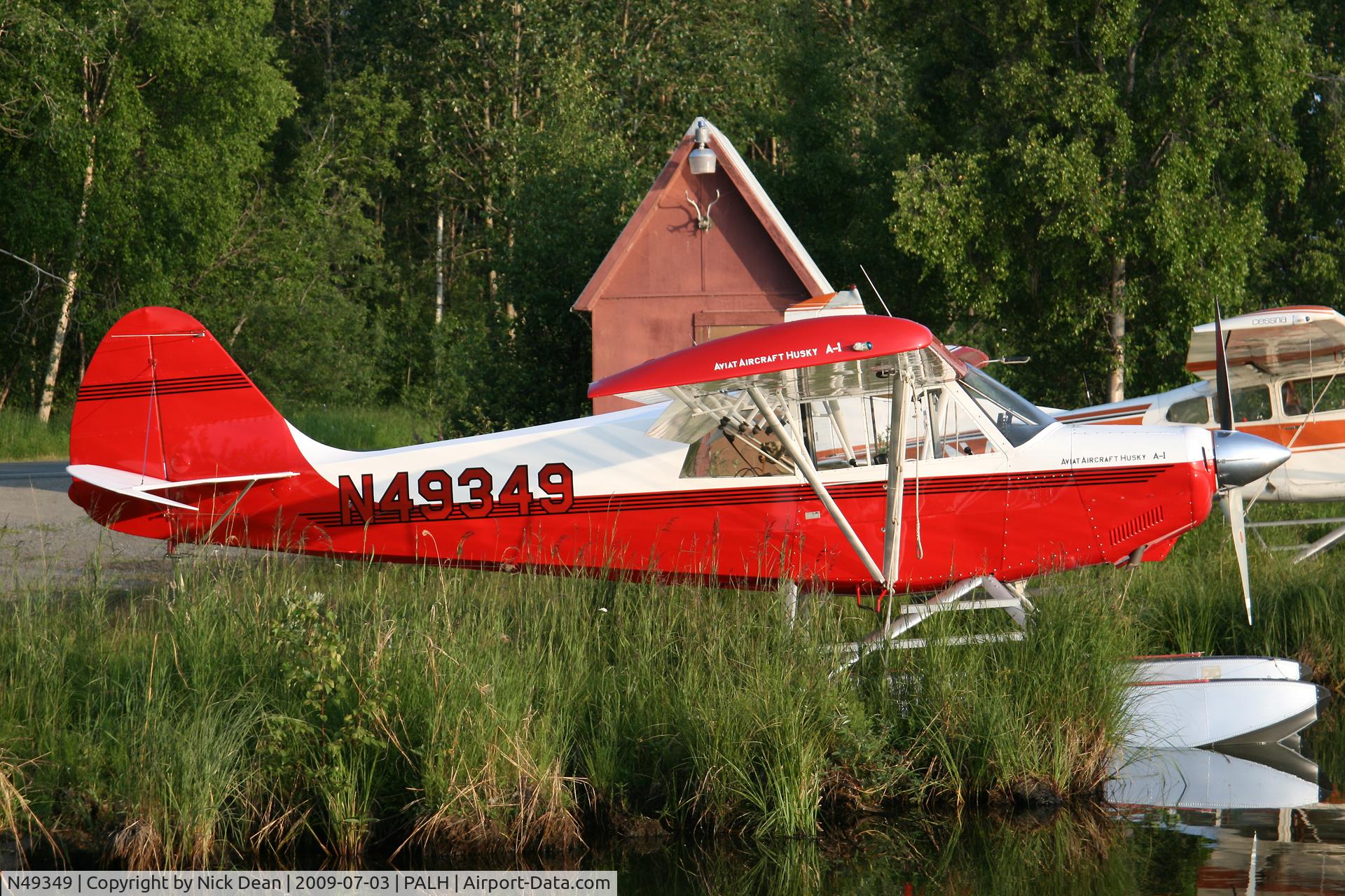 N49349, 1991 Aviat A-1 Husky C/N 1196, PALH