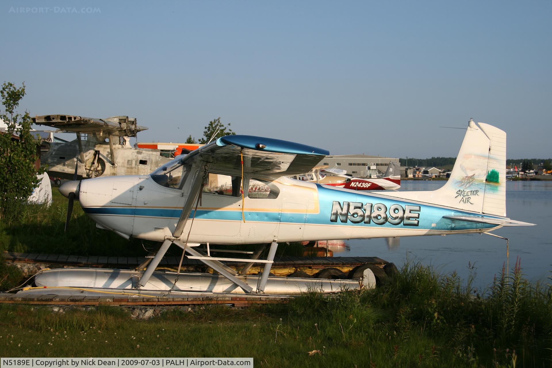 N5189E, 1959 Cessna 180B C/N 50489, PALH
