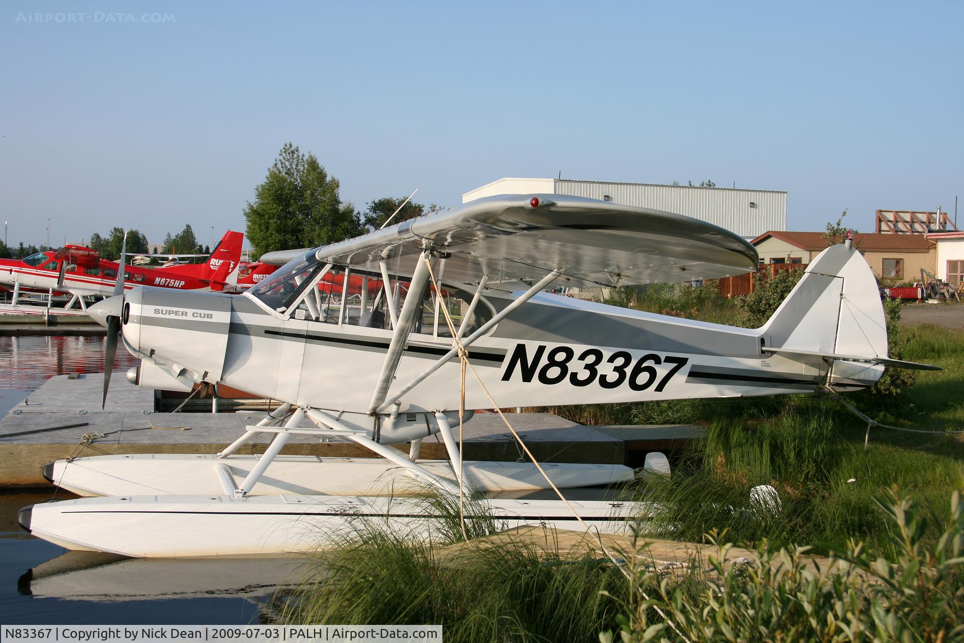 N83367, 1976 Piper PA-18-150 Super Cub C/N 18-7609100, PALH