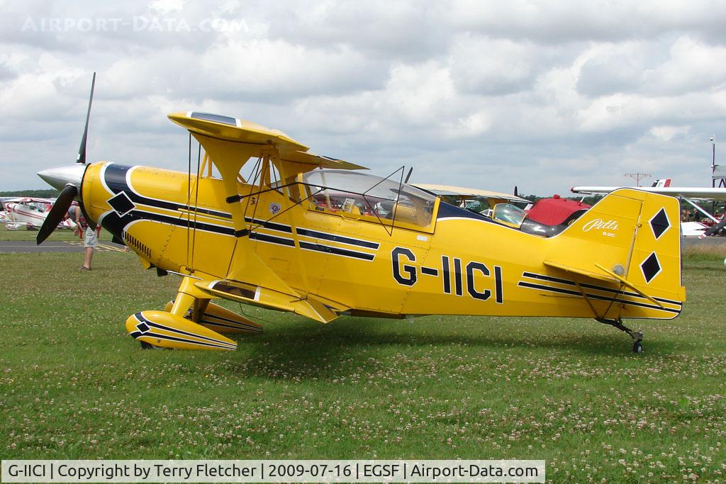 G-IICI, 1998 Aviat Pitts S-2C Special C/N 6017, Pitts S-2C competing in the 2009 Mazda Aerobatic Championships held at Peterborough Conington