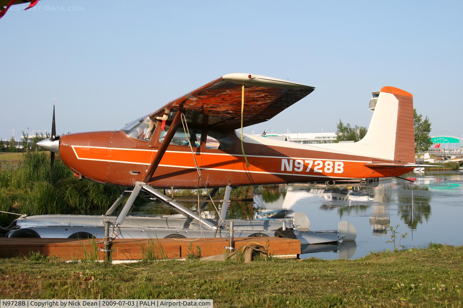 N9728B, 1957 Cessna 180A C/N 50026, PALH