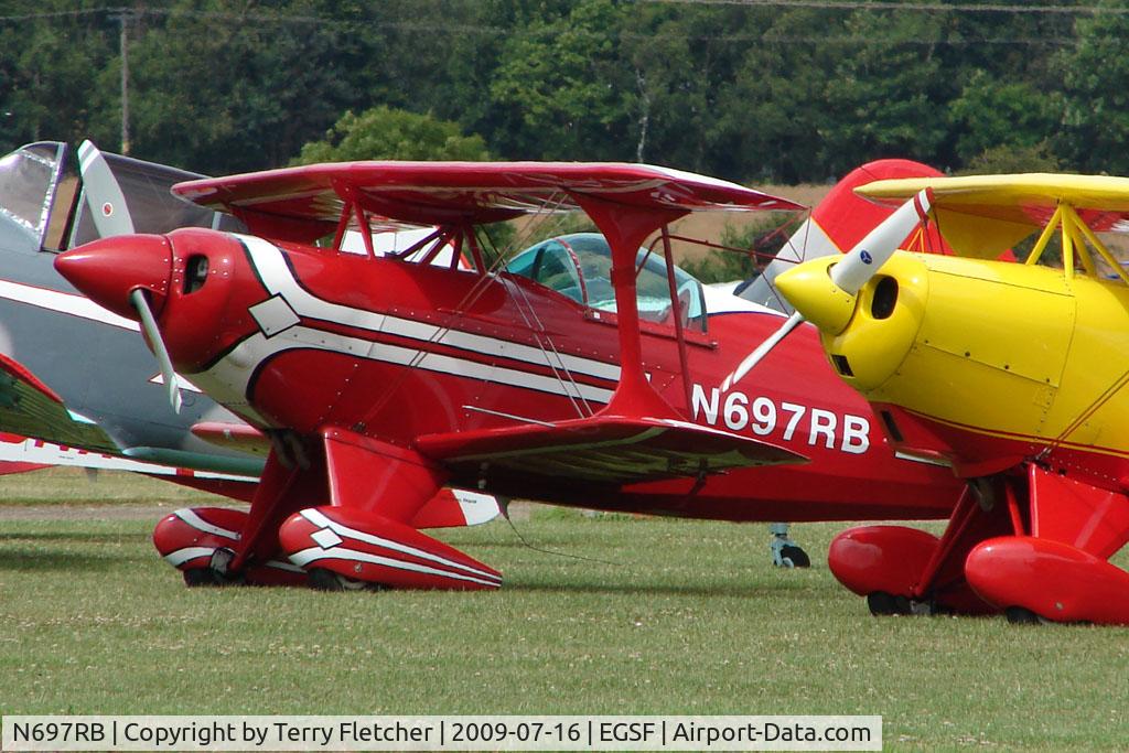 N697RB, 1986 Pitts S-1T Special C/N 1042, Pitts S-1T competing in the 2009 Mazda Aerobatic Championships held at Peterborough Conington