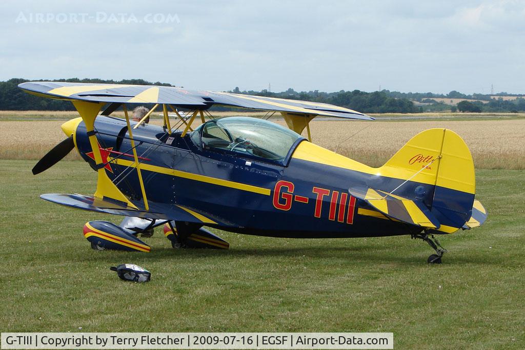 G-TIII, 1979 Aerotek Pitts S-2A Special C/N 2196, Pitts S-2A competing in the 2009 Mazda Aerobatic Championships held at Peterborough Conington