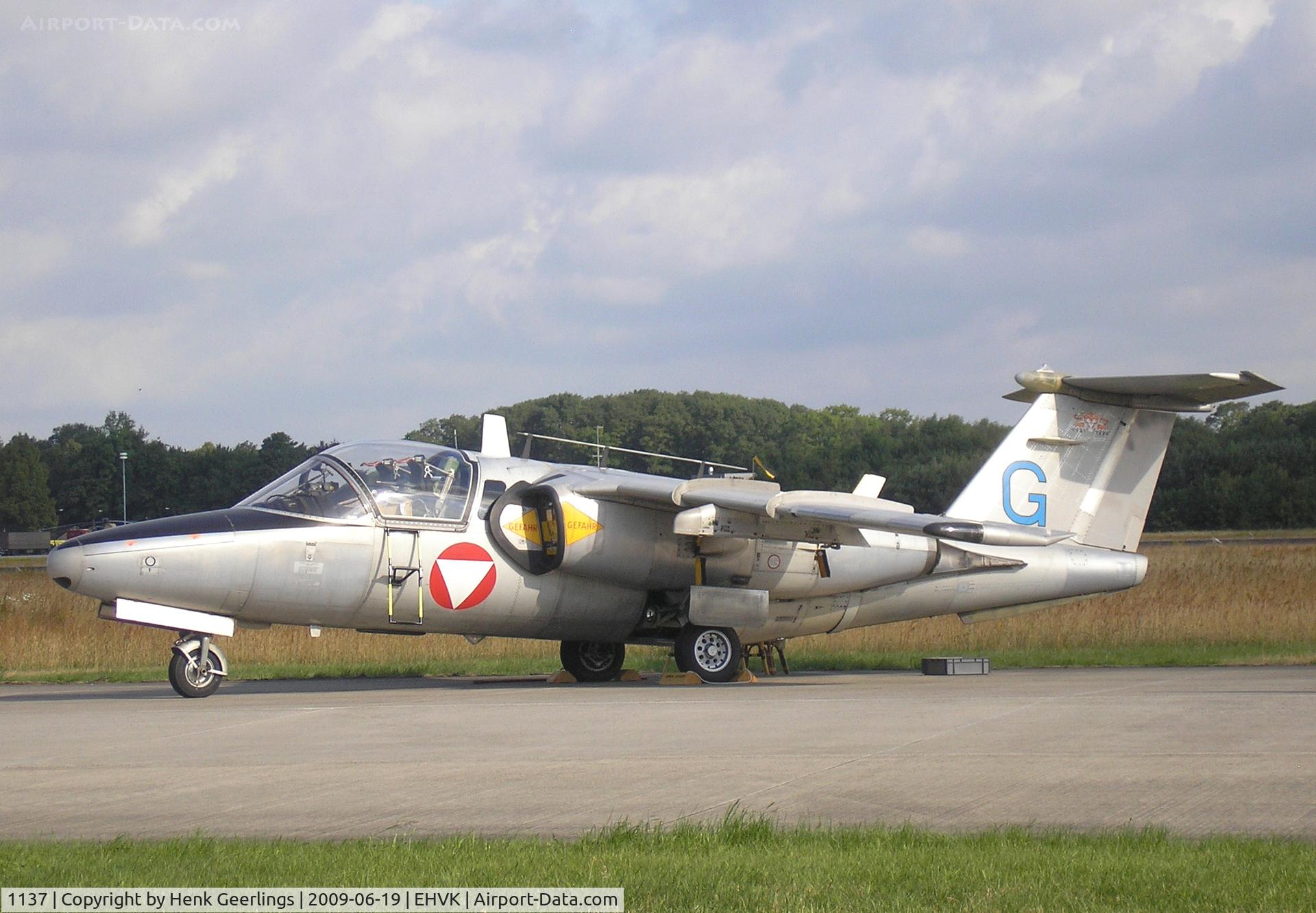 1137, Saab 105OE C/N 105437, Dutch AF Openday , Volkel AFB