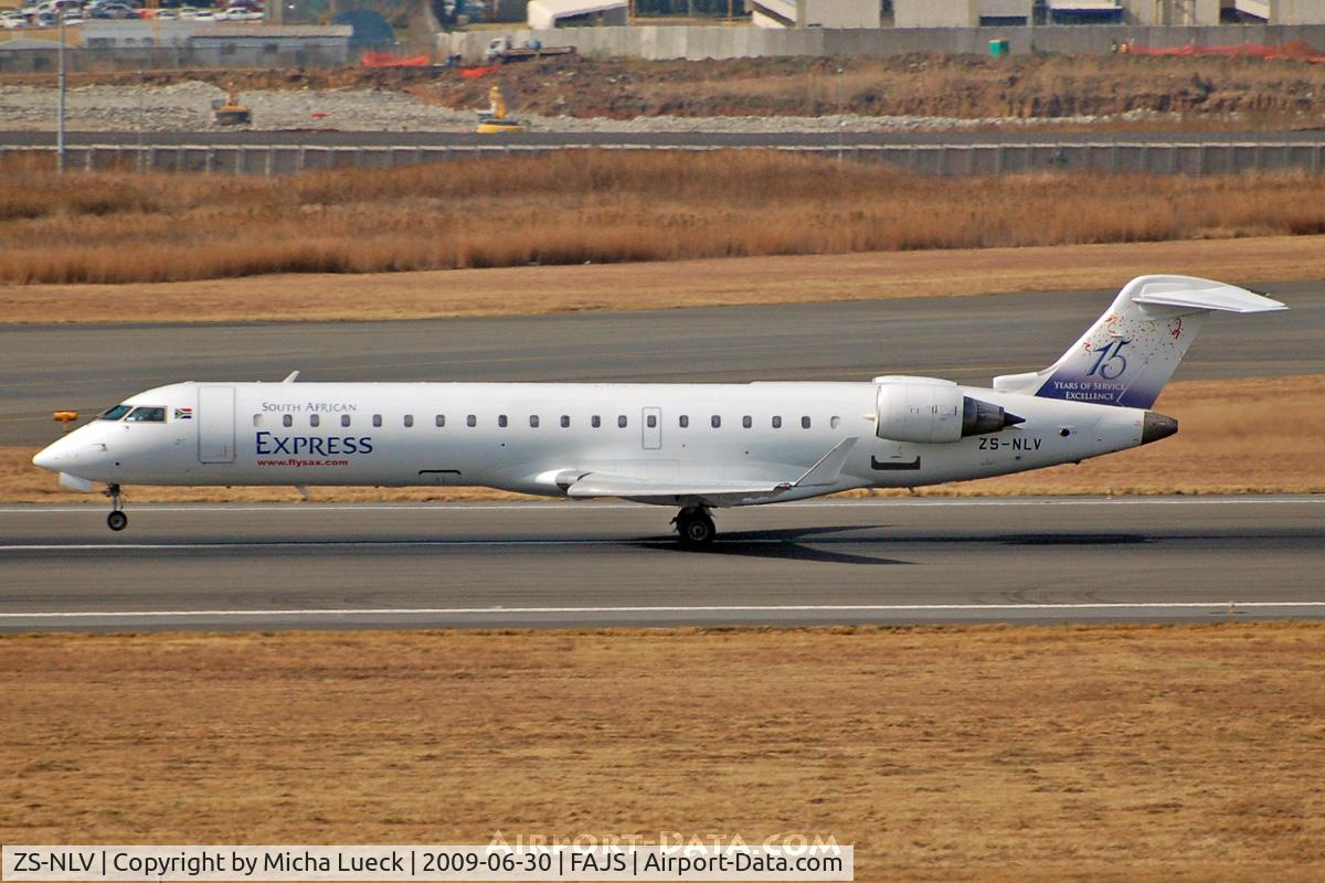 ZS-NLV, Canadair CRJ-700 (CL-600-2C10) Regional Jet C/N 10010, At Jo'burg