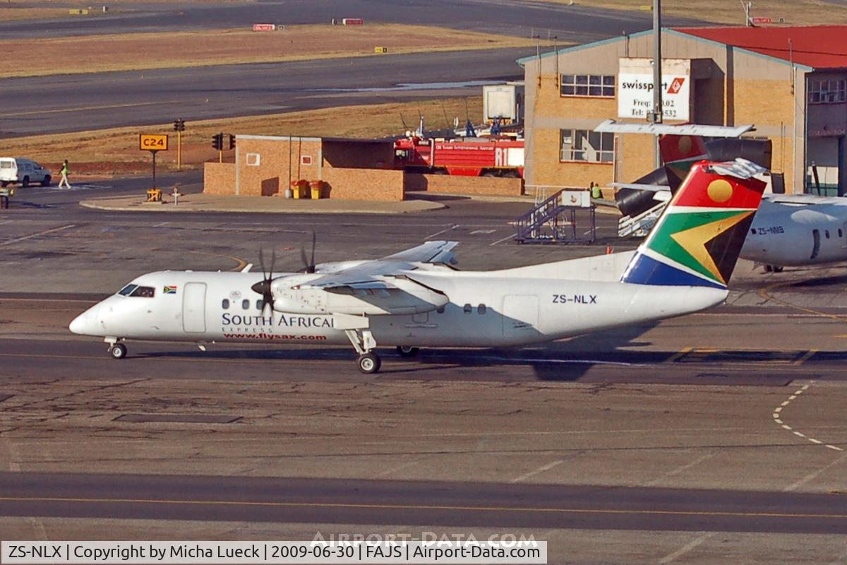ZS-NLX, De Havilland Canada DHC-8-315 Dash 8 C/N 348, At Jo'burg