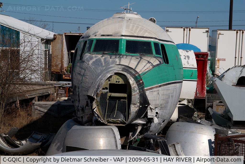 C-GQIC, 1944 Douglas C-54E Skymaster (DC-4) C/N 27343, ex Buffalo Airways DC4