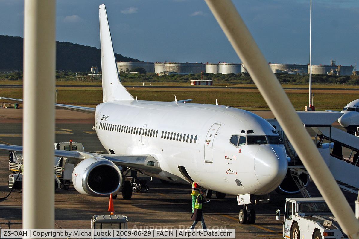 ZS-OAH, 1968 BAC 111-408EF One-Eleven C/N BAC.115, At Durban