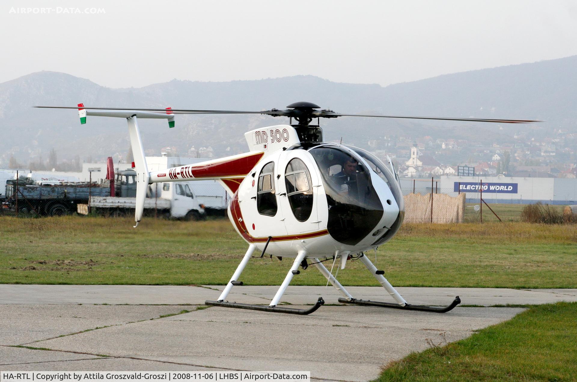 HA-RTL, Hughes 369D C/N 690532D, Budaörs Airport - LHBS - He was renewed with painting.