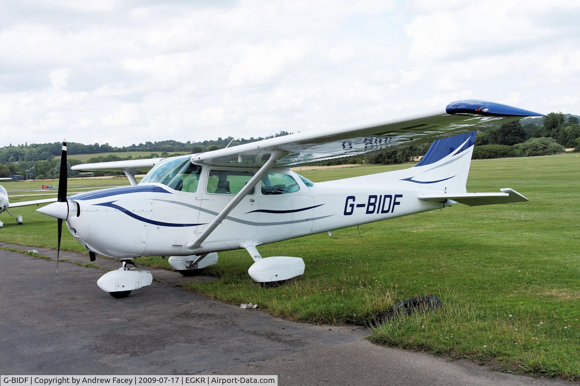 G-BIDF, 1980 Reims F172P Skyhawk C/N 2045, Owned by Cubair Ltd