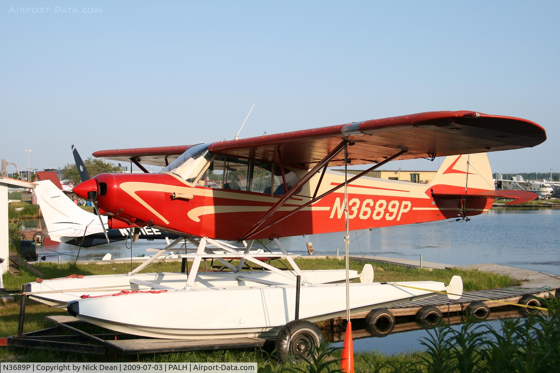 N3689P, 1955 Piper PA-18A 150 Super Cub C/N 18-4590, PALH