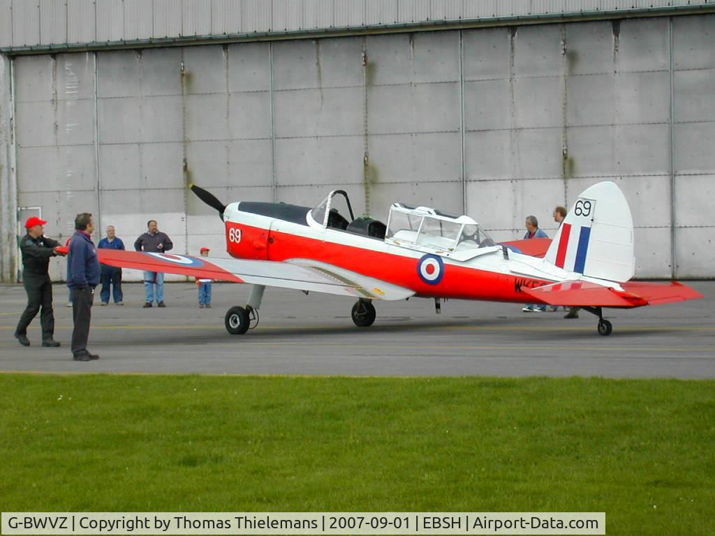 G-BWVZ, 1952 De Havilland DHC-1 Chipmunk T.10 C/N C1/0614, /