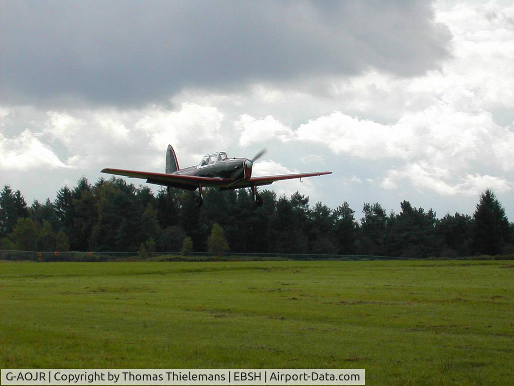 G-AOJR, 1950 De Havilland DHC-1 Chipmunk T.10 C/N C1/0205, /