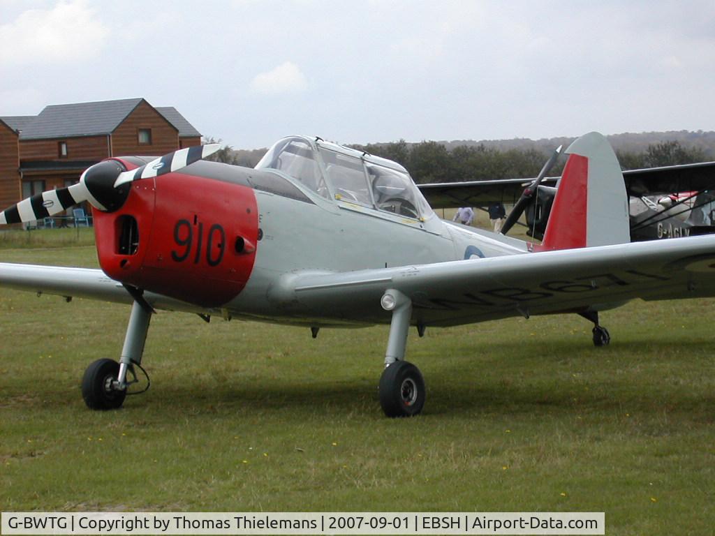 G-BWTG, 1950 De Havilland DHC-1 Chipmunk T.10 C/N C1/0119, /
