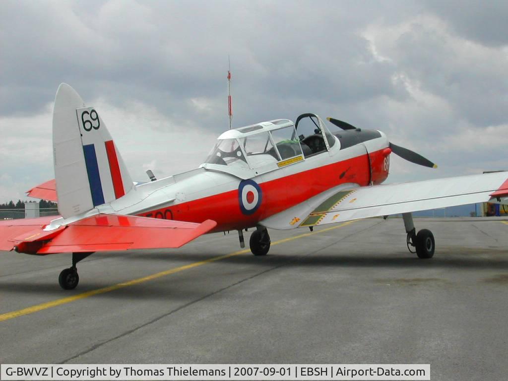 G-BWVZ, 1952 De Havilland DHC-1 Chipmunk T.10 C/N C1/0614, /