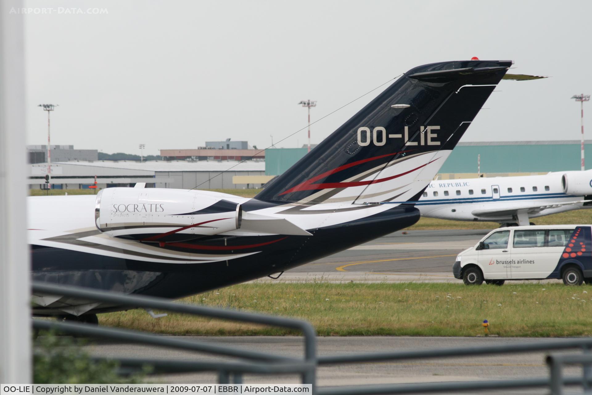 OO-LIE, 2007 Cessna 525B CitationJet CJ3 C/N 525B-0173, parked on General Aviation apron (Abelag)