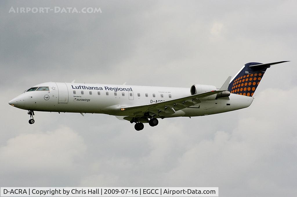 D-ACRA, Canadair CRJ-200ER (CL-600-2B19) C/N 7567, Lufthansa Regional operated by Eurowings