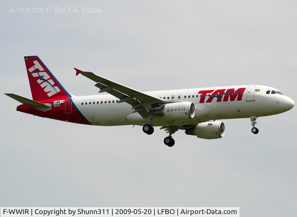 F-WWIR, 2009 Airbus A320-214 C/N 3908, C/n 3908 - To be PR-MYE