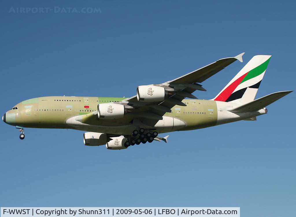 F-WWST, 2009 Airbus A380-861 C/N 023, C/n 023 - For Emirates as A6-EDF