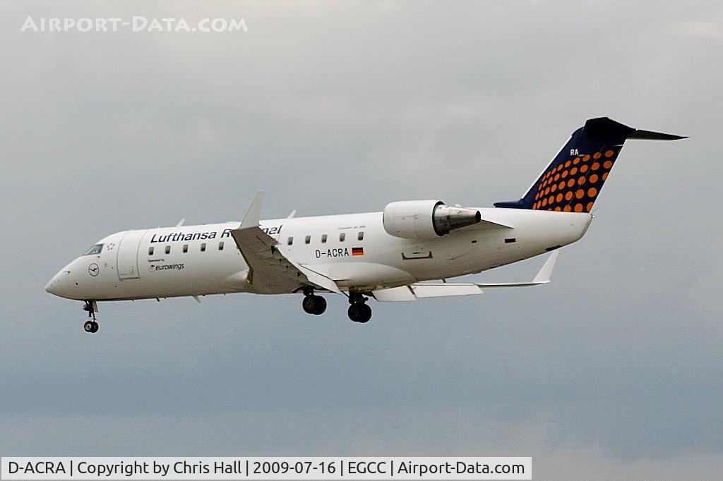 D-ACRA, Canadair CRJ-200ER (CL-600-2B19) C/N 7567, Lufthansa Regional operated by Eurowings